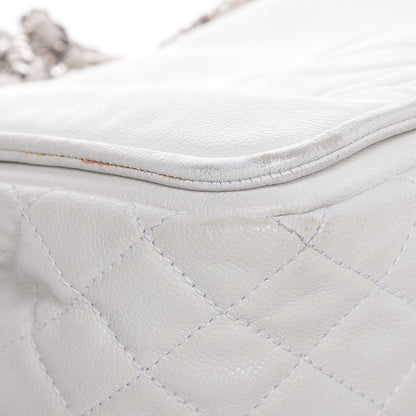 Chanel Caviar Large Timeless CC Flap White 8 of 12