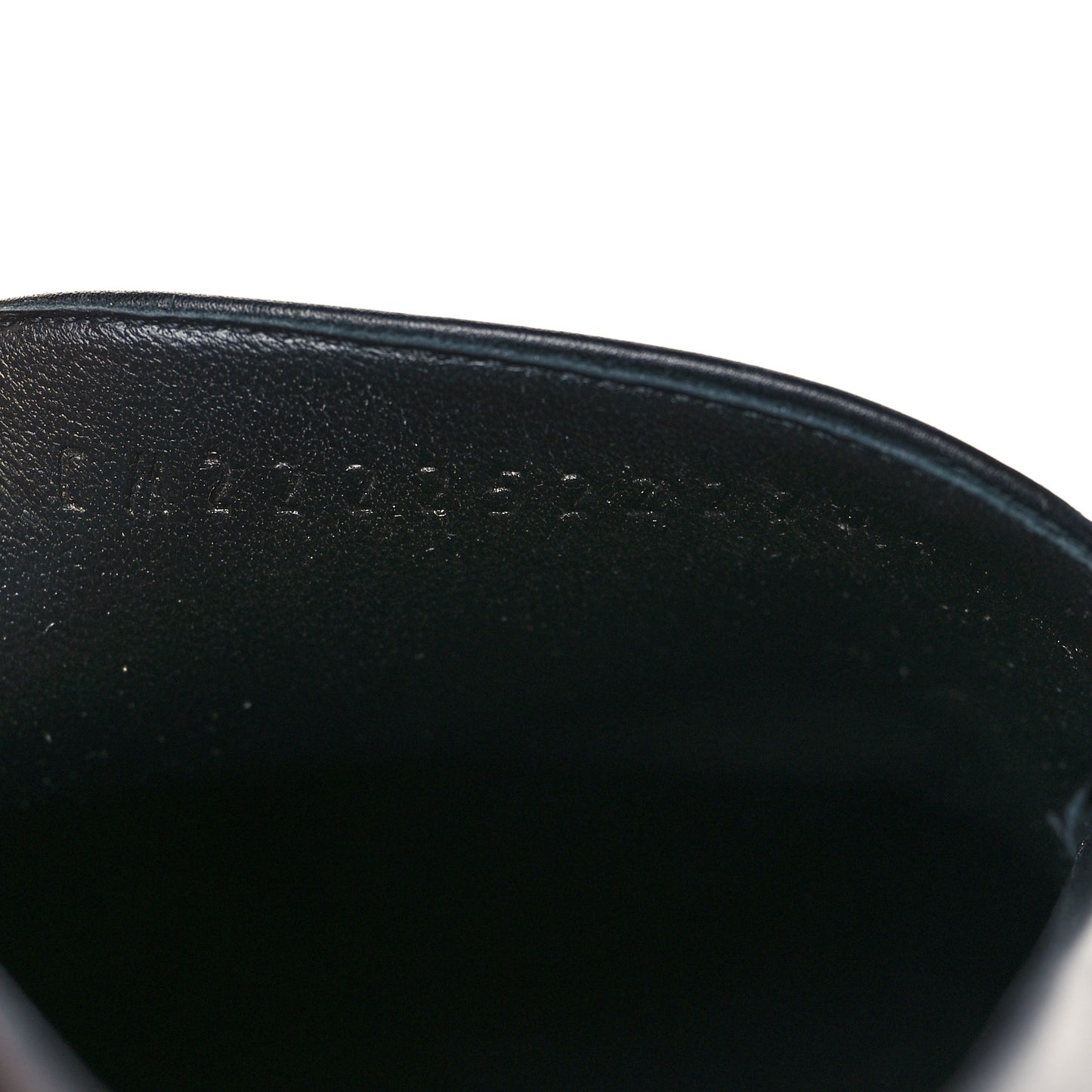 Calfskin Womens Faubourg Loafers 38.5 Black