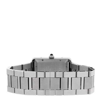 Cartier Stainless Steel 31mm Tank Solo Automatic Watch 3 of 5