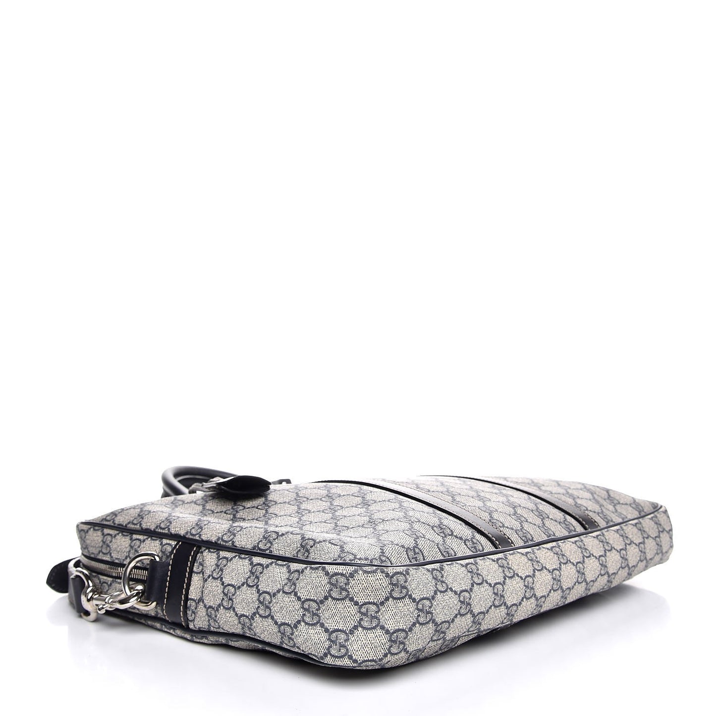 GG Plus Monogram Medium Briefcase Navy