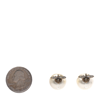 Christian Dior Pearl Bee Star Mise En Dior Tribal Earrings 2 of 3