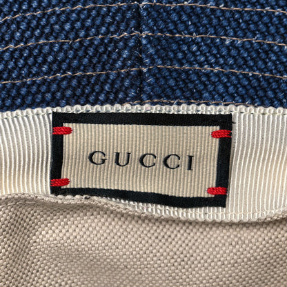 Gucci Canvas Marley Stripe Script Logo Gucci 100 Bucket Hat M Multicolor 8 of 8