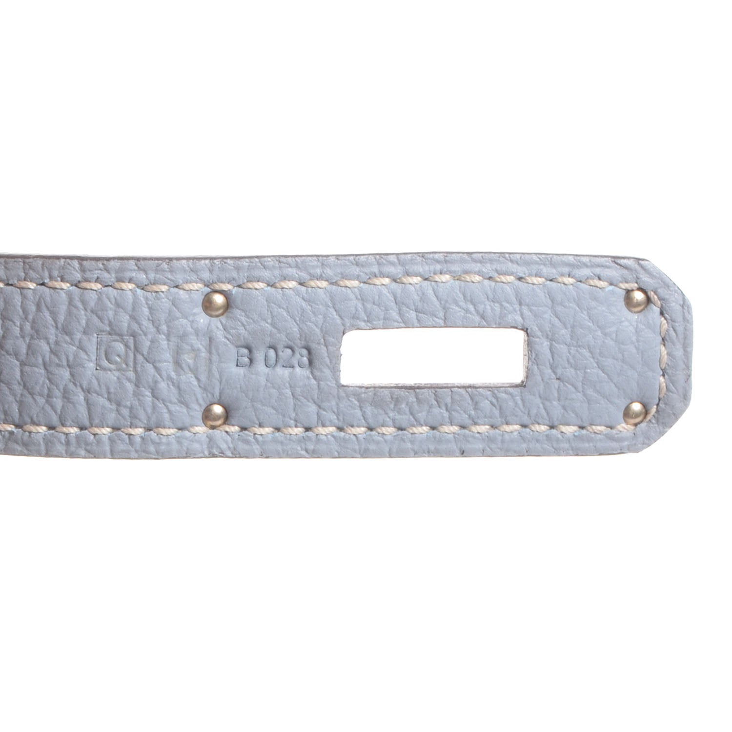 Hermes Togo Birkin 35 Bleu Lin 8 of 10