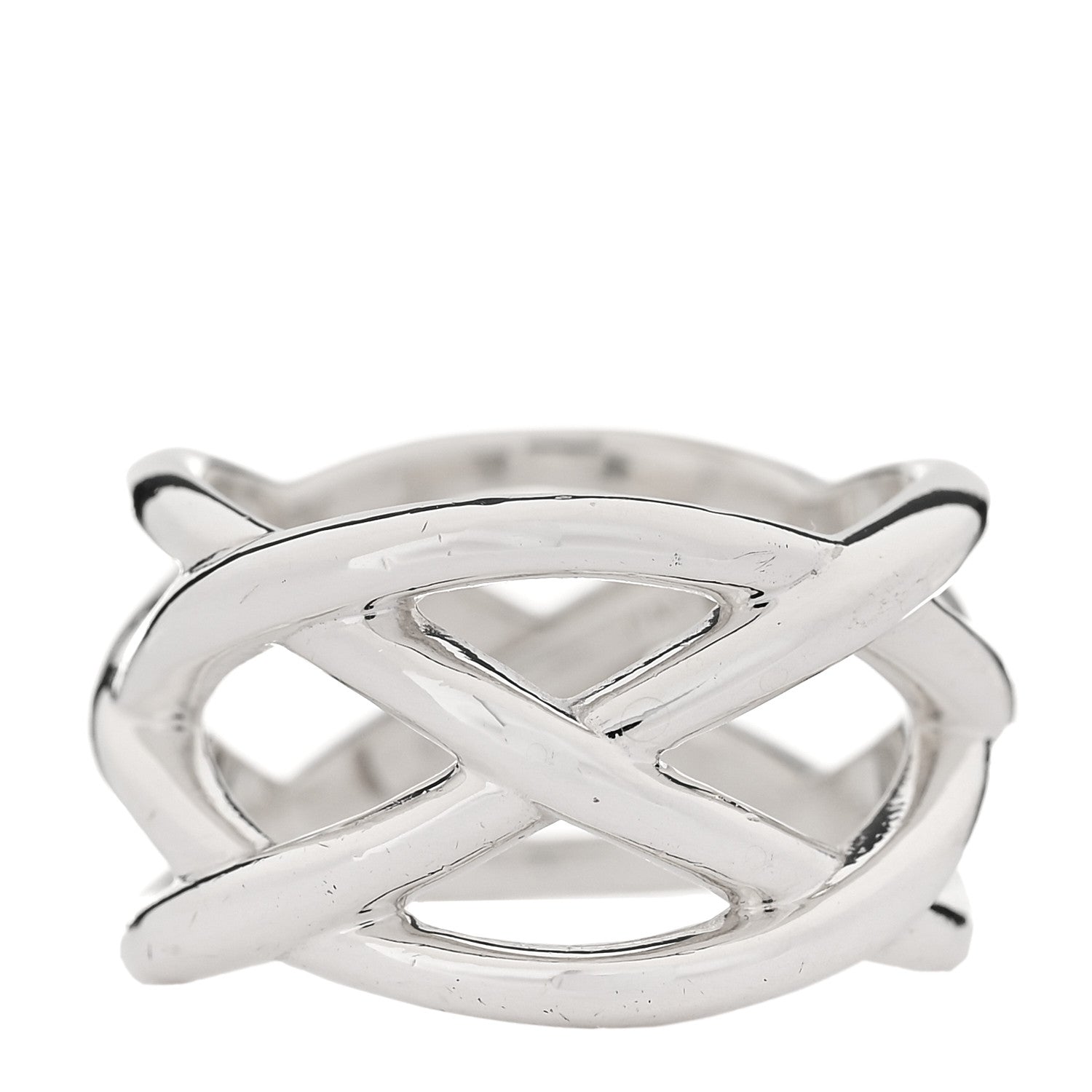 Tiffany Sterling Silver Celtic Knot Ring 52 6 1 of 4