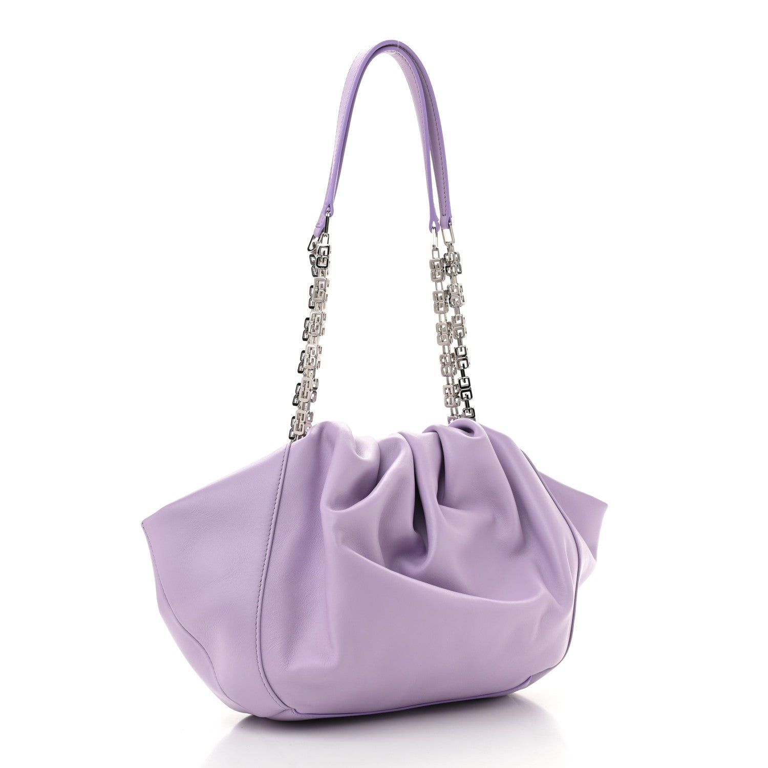 Givenchy Calfskin Kenny Shoulder Bag Mauve 3 of 10