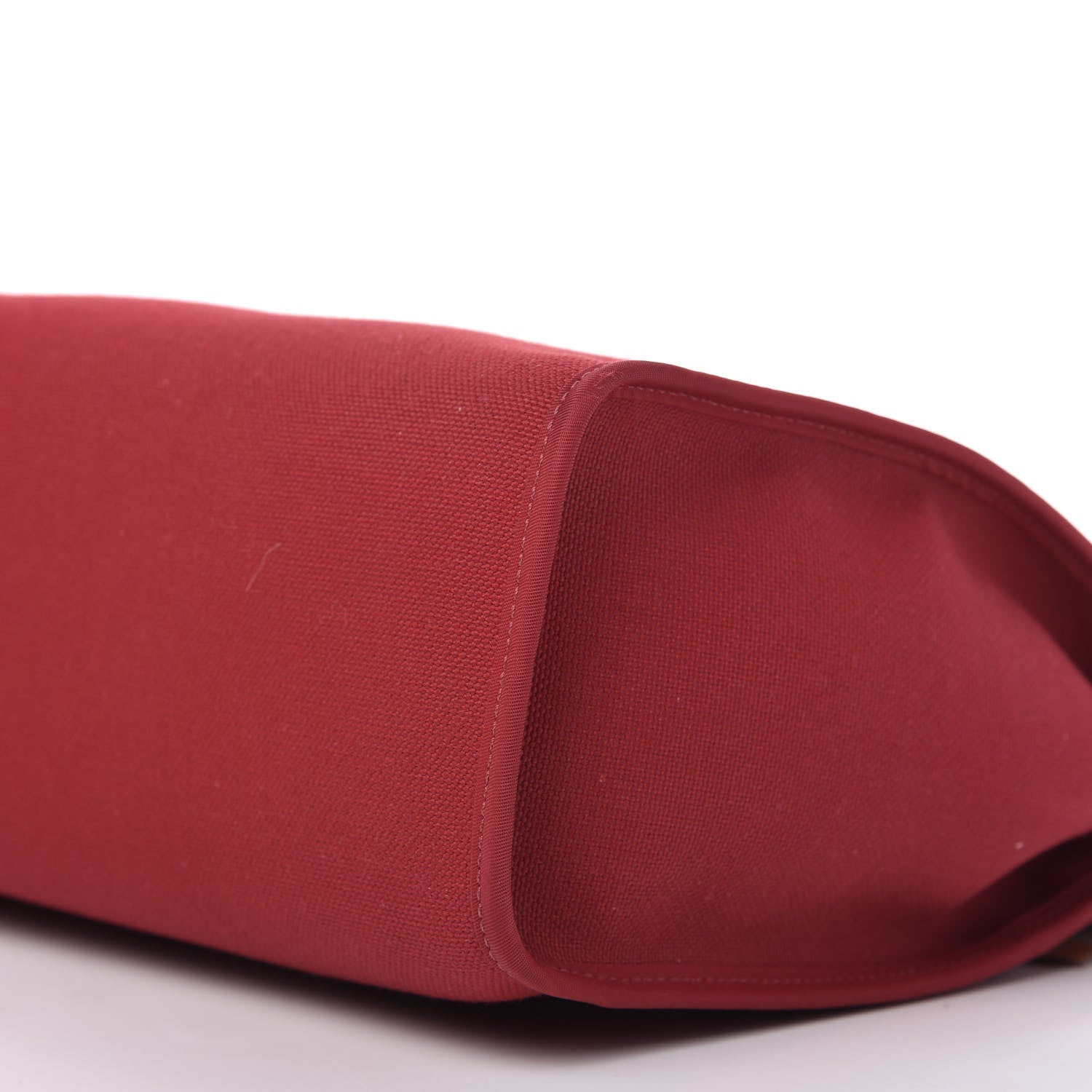 Hermes Vache Hunter Toile Herbag Zip 31 PM Rubis 7 of 10