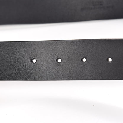 Gucci Calfskin Studded Interlocking G Belt 80 32 Black 5 of 6