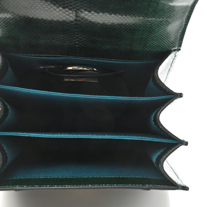 Bulgari Shiny Karung Serpenti Forever Top Handle Emerald Green 6 of 9