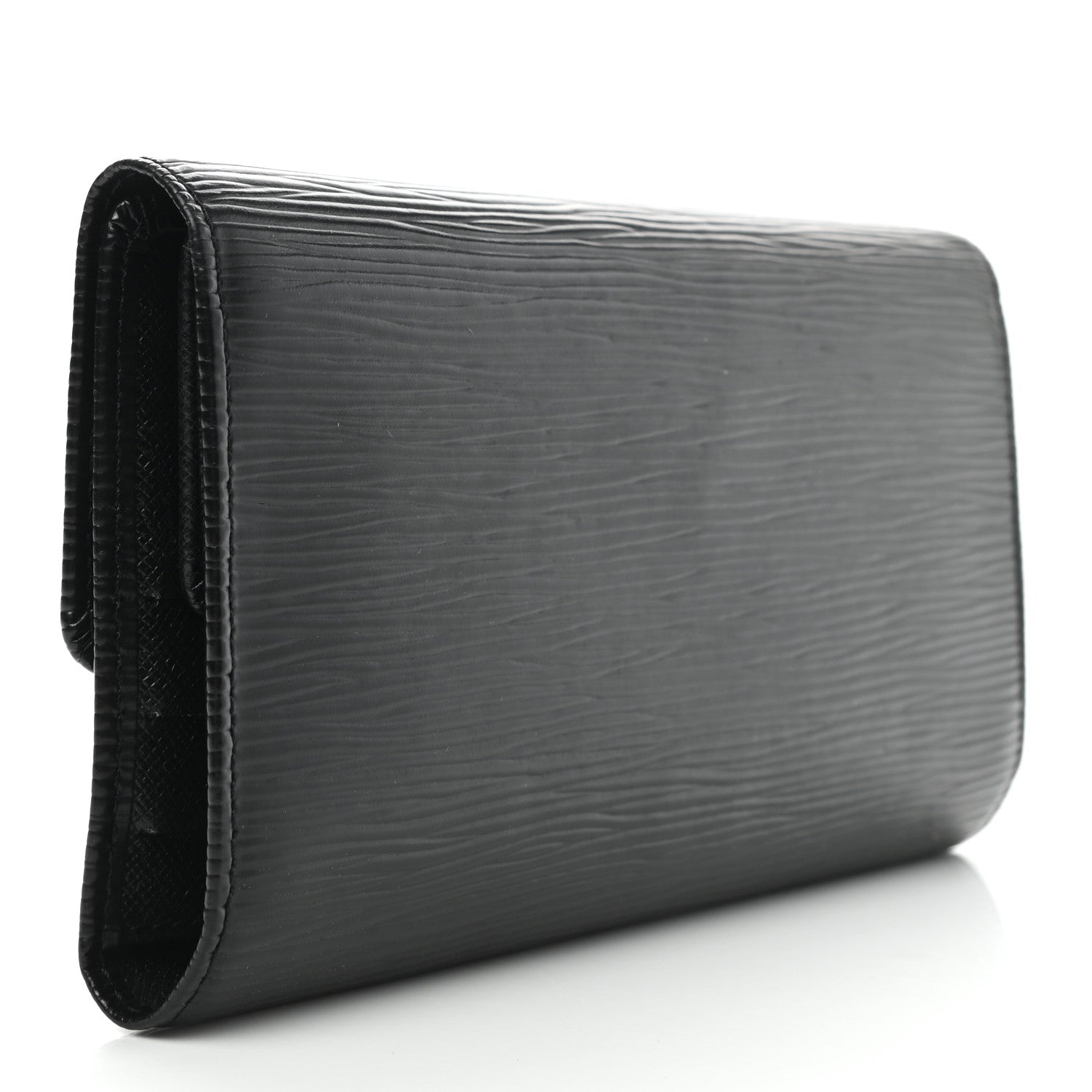 Louis Vuitton Epi Porte Tresor International Wallet Black 3 of 7