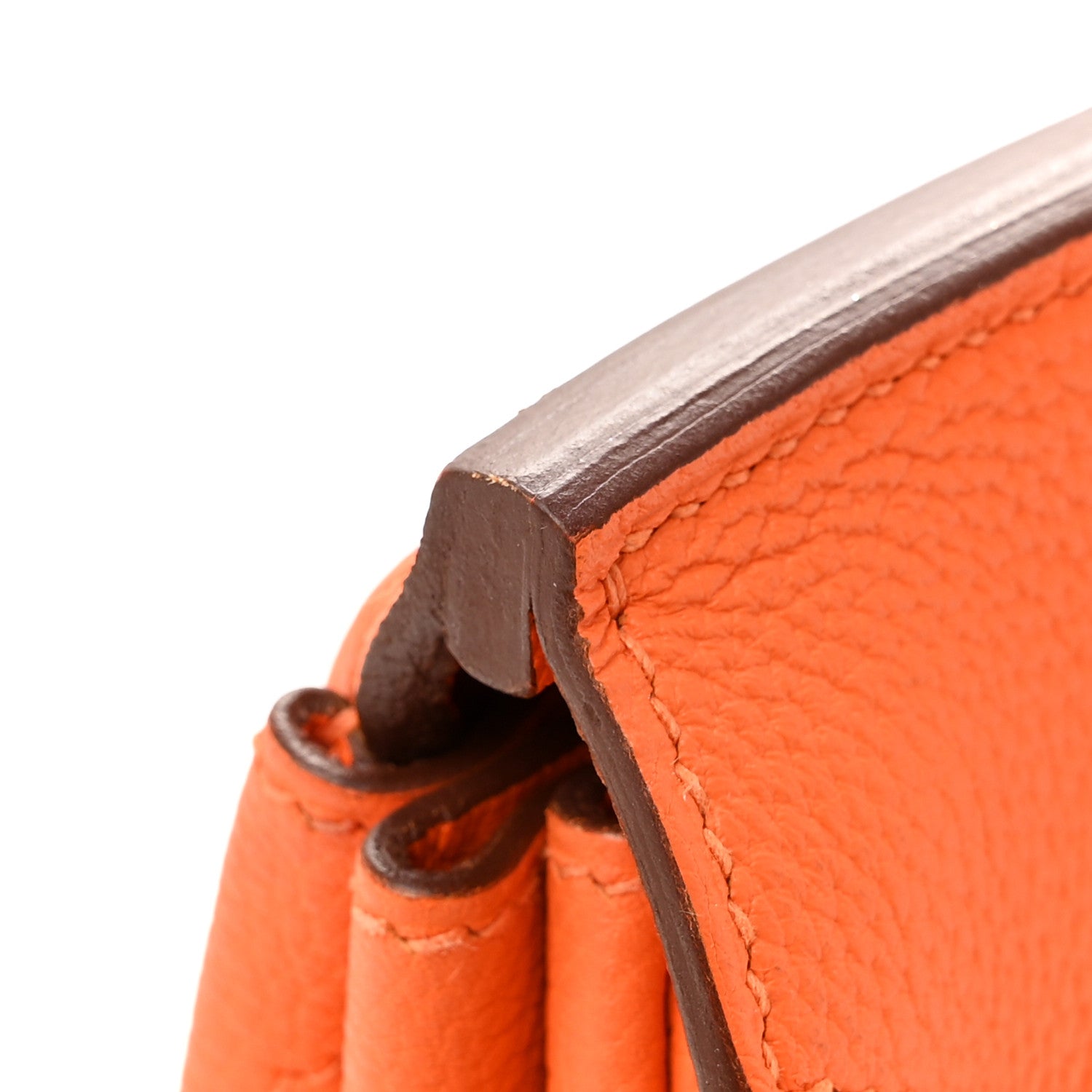 Hermes Togo Birkin 25 Orange Minium 13 of 14