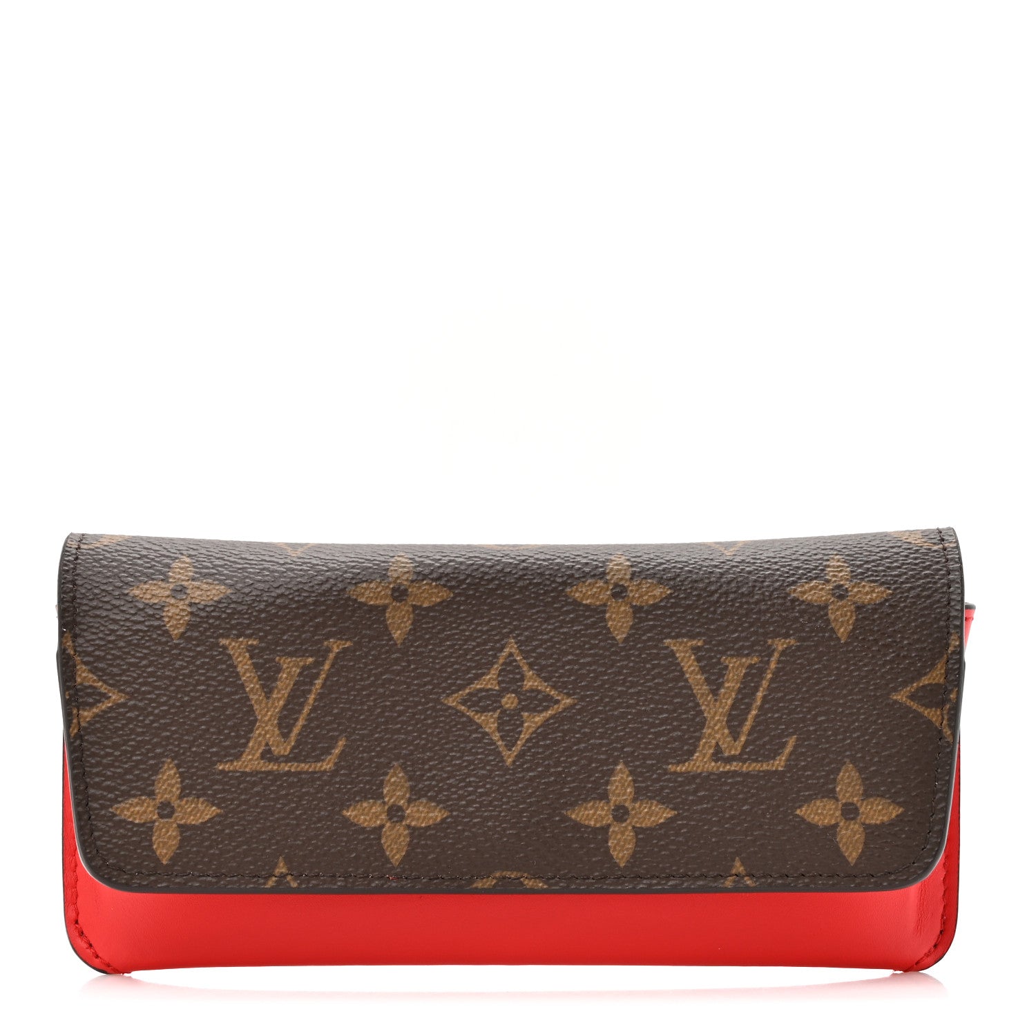 Louis Vuitton Monogram Woody Glasses Case Rouge 1 of 7