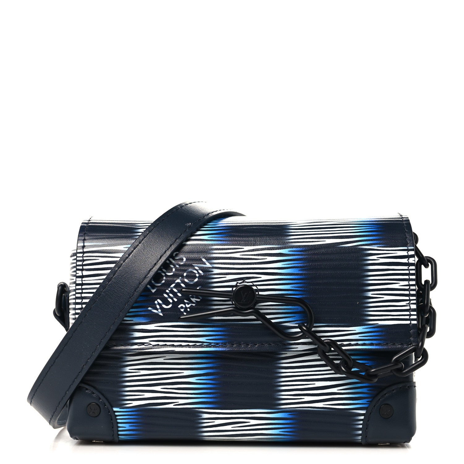 Louis Vuitton Damier Rush Epi Steamer Wearable Wallet Blue Moon 1 of 10