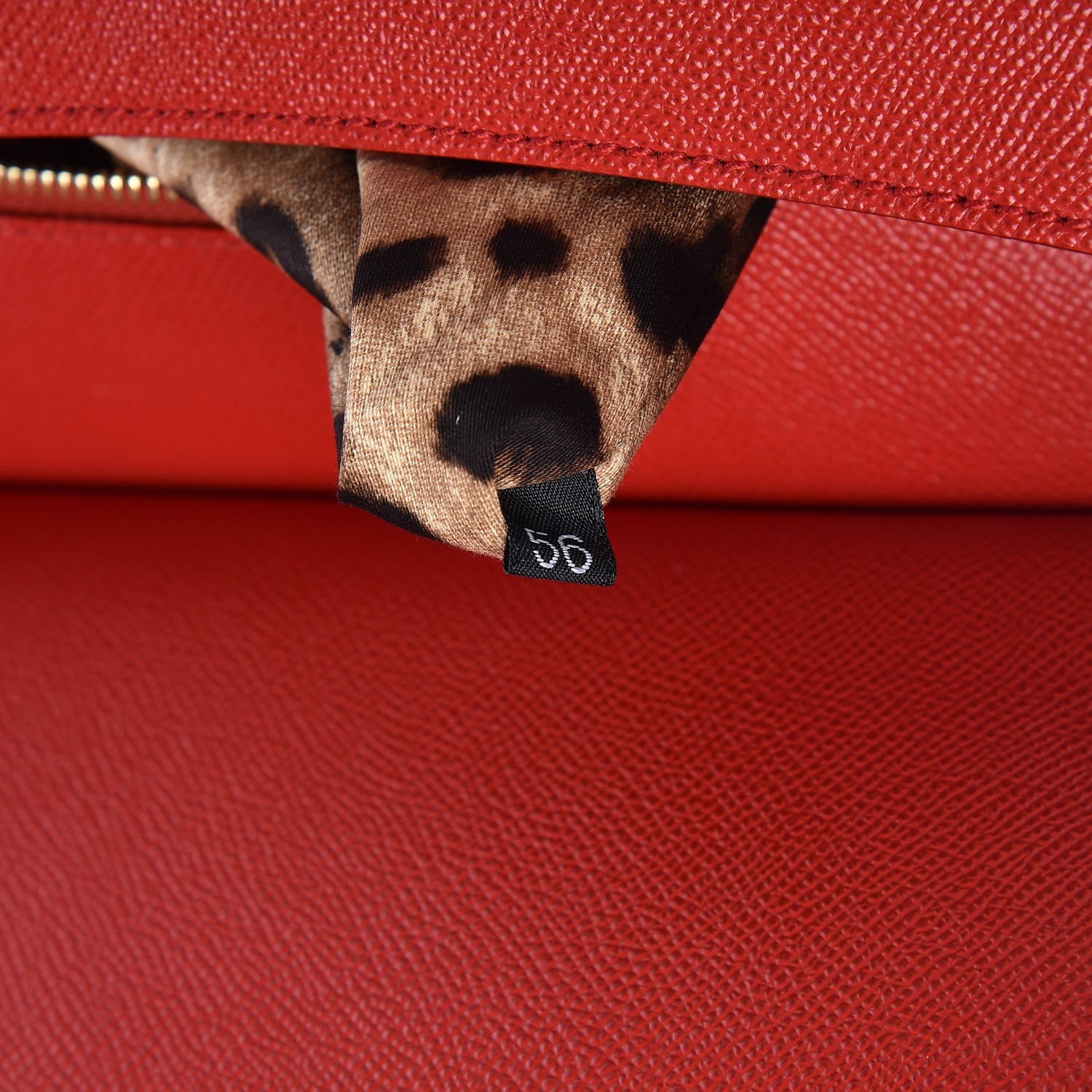 Dolce & Gabbana Dauphine Medium Miss Sicily Satchel Red 7 of 7