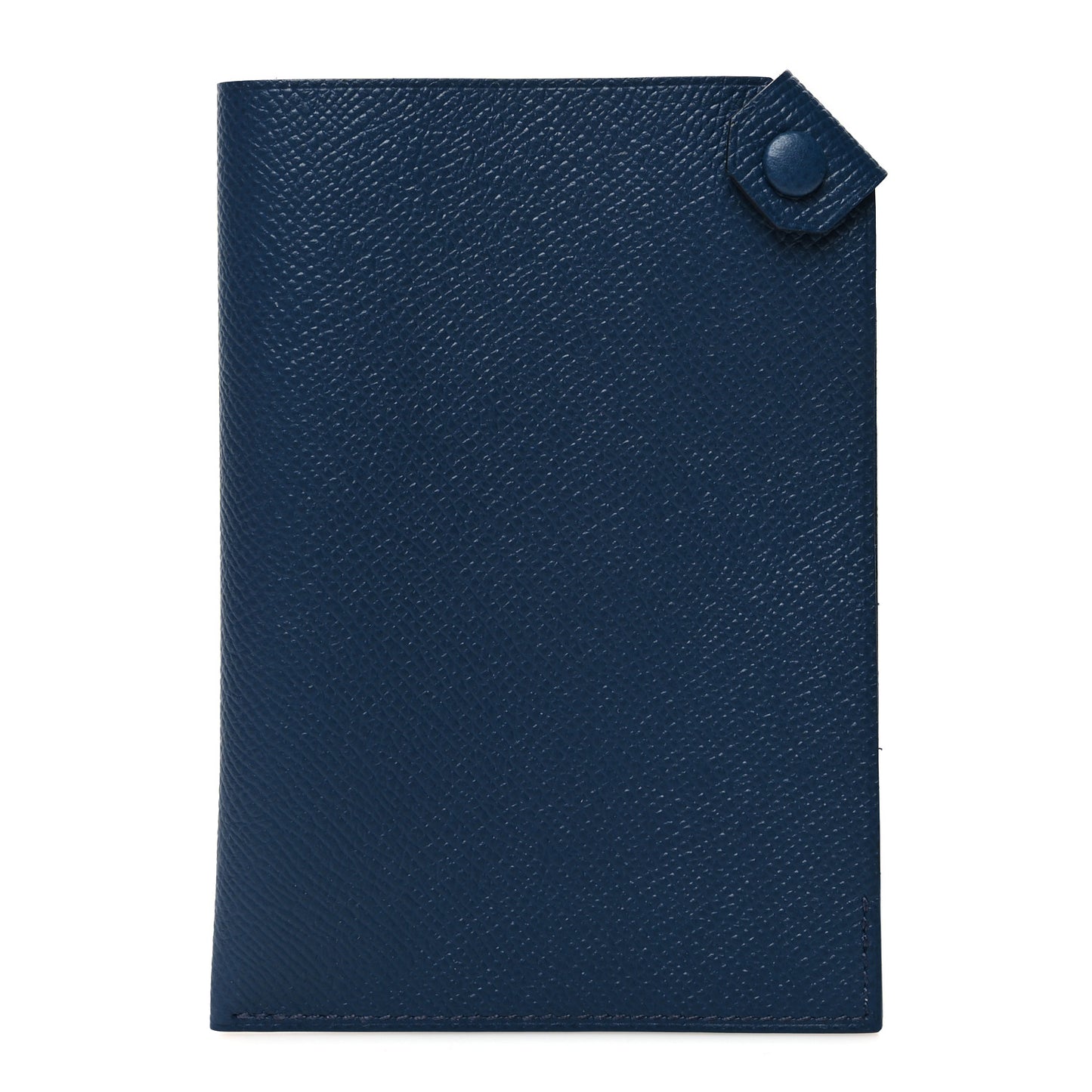 Epsom Tarmac PM Passport Holder Bleu Indigo