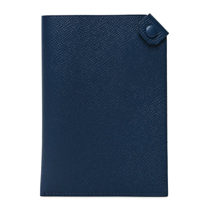 Hermes Epsom Tarmac PM Passport Holder Bleu Indigo 1 of 7