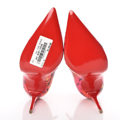 Christian Louboutin Patent Metrograf So Kate Booty 100 Ankle Boots 37 Multicolor 5 of 8