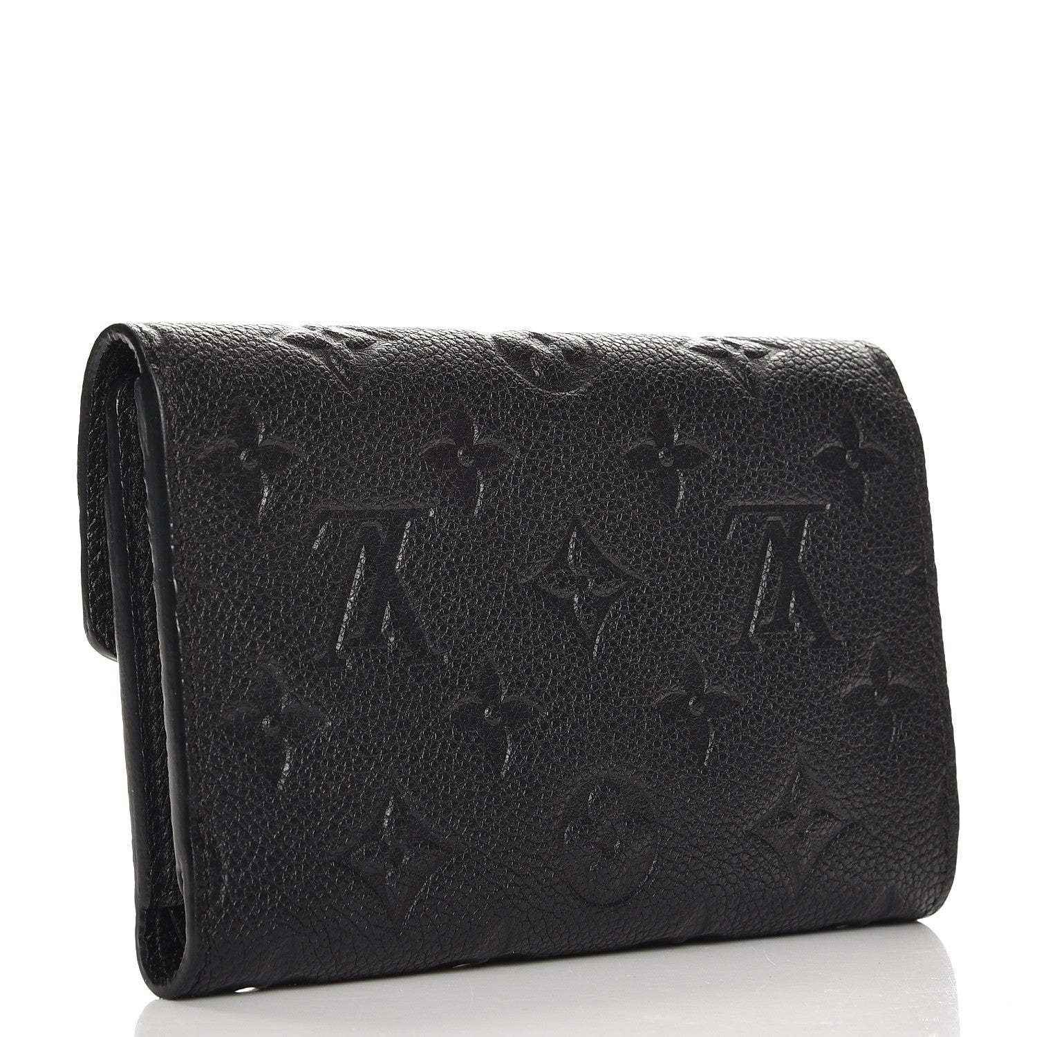 Louis Vuitton Empreinte Compact Curieuse Wallet Black 3 of 7
