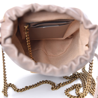 Gucci Calfskin Matelasse Mini GG Marmont 2.0 Bucket Bag Porcelain Rose 5 of 9