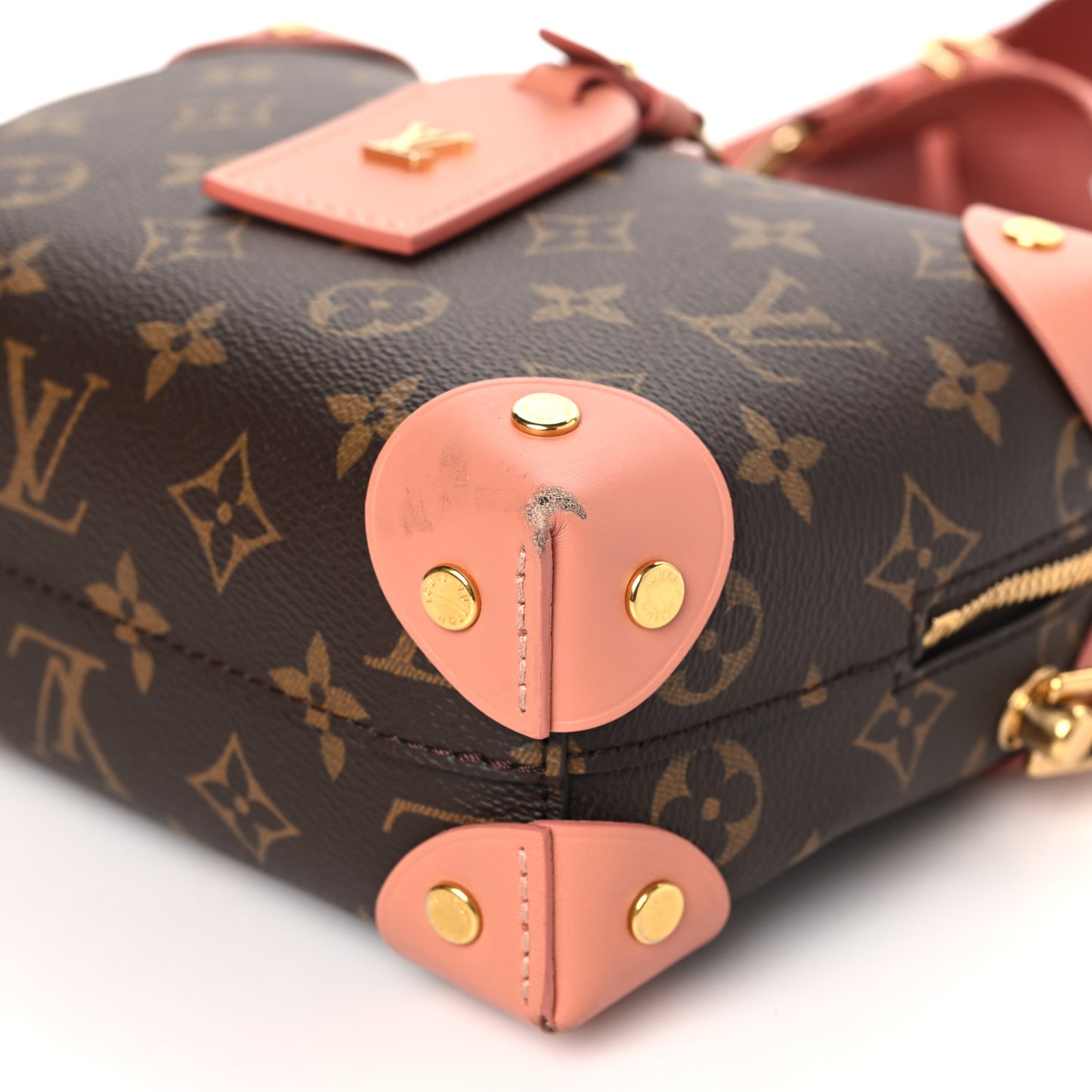 Monogram Petite Malle Souple Peach