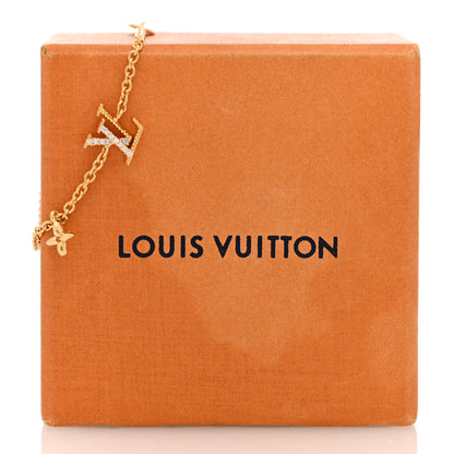 Louis Vuitton Metal Crystal LV Iconic Bracelet Gold 4 of 4