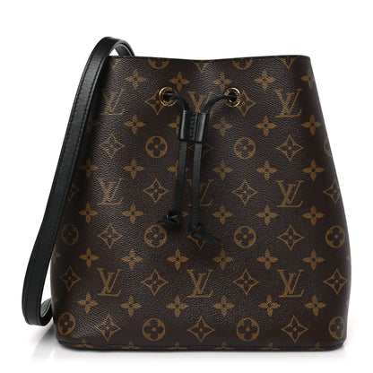 Louis Vuitton Monogram Neonoe MM Black 1 of 8