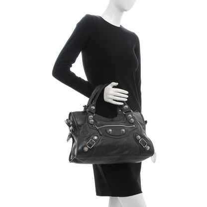 Balenciaga Agneau Giant 21 Silver Hardware City Anthracite 3 of 16