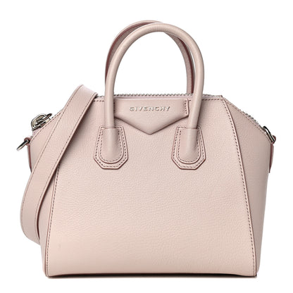 Givenchy Sugar Goatskin Mini Antigona Nude Pink 1 of 10