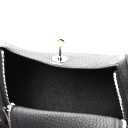 Hermes Taurillon Clemence Mini Lindy 20 Caban 5 of 10