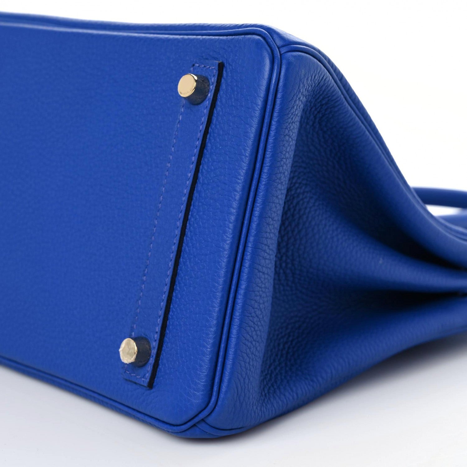Hermes Togo Birkin 30 Bleu Royal 9 of 14