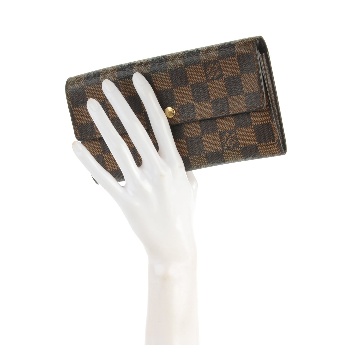 Damier Ebene Sarah Wallet