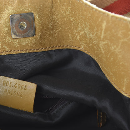 Gucci Monogram Bamboo Top Handle Bag Tan 8 of 9
