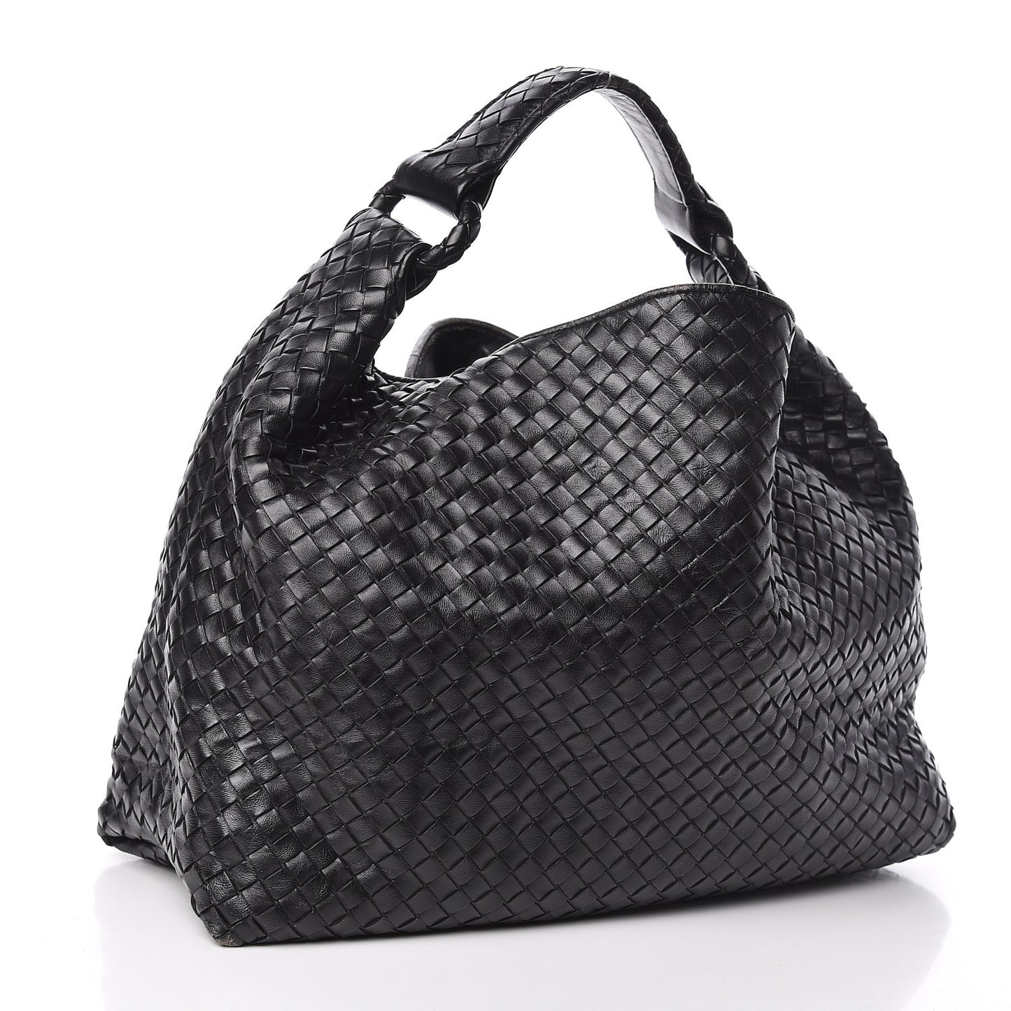 Nappa Intrecciato Sloane Hobo Black