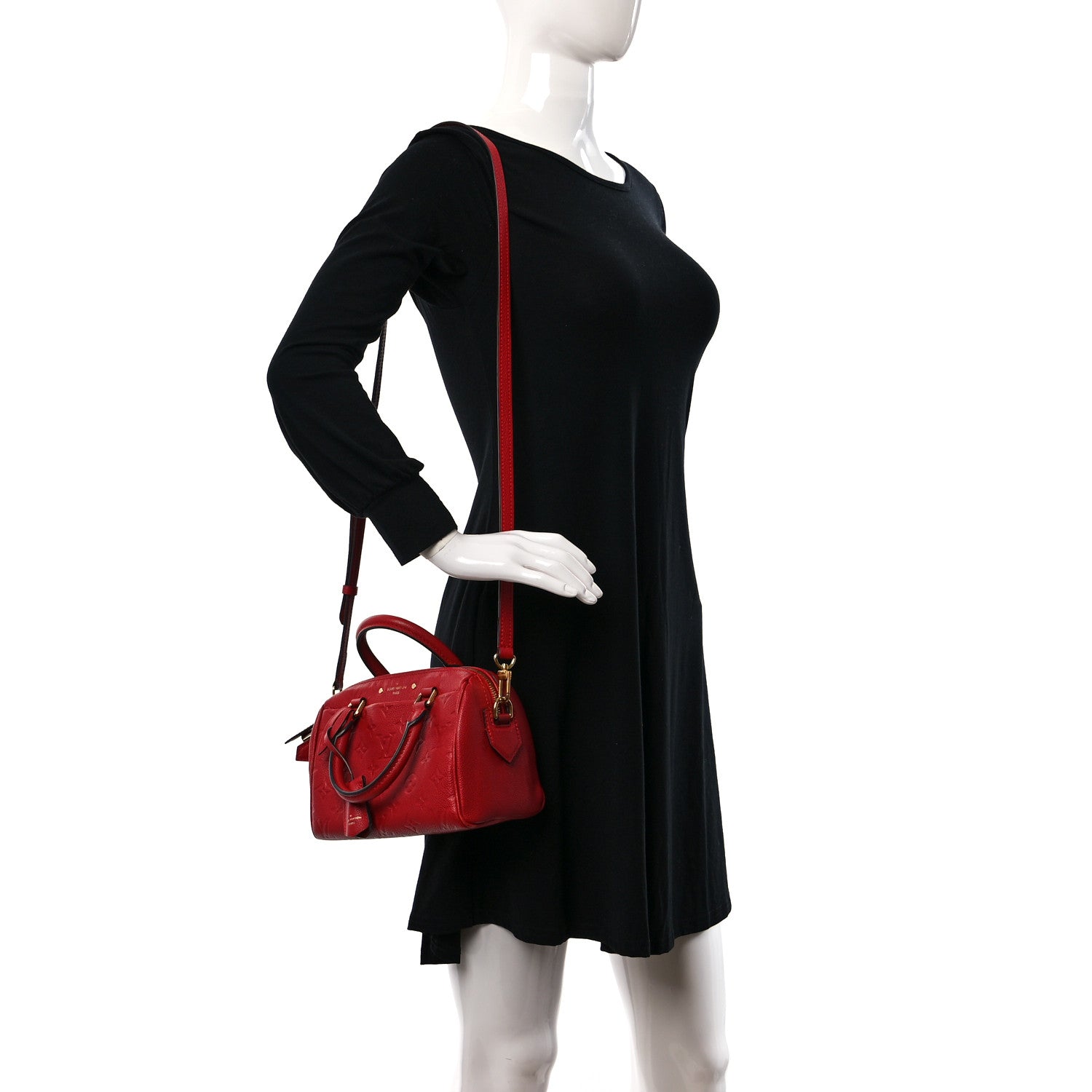 Louis Vuitton Empreinte Speedy Bandouliere 20 NM Cherry 2 of 8