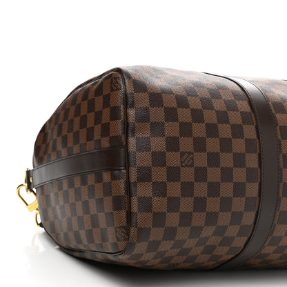 Louis Vuitton Damier Ebene Keepall Bandouliere 45 8 of 9