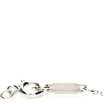 Tiffany Sterling Silver Small Bow Pendant Necklace 4 of 4