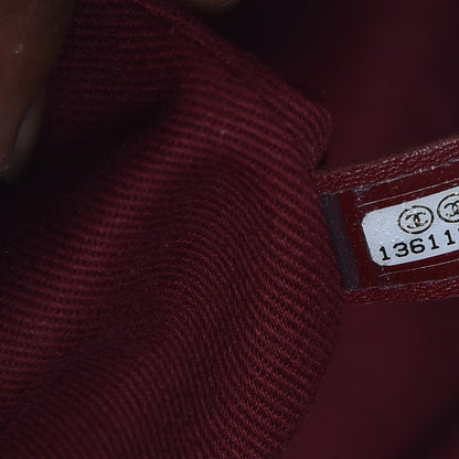 Chanel Caviar Quilted Framed Bowling Bag Navy 7 of 7