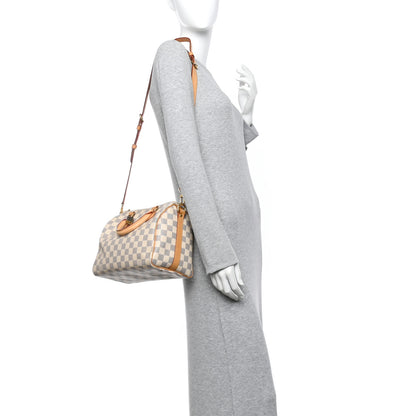 Louis Vuitton Damier Azur Speedy Bandouliere 25 2 of 10