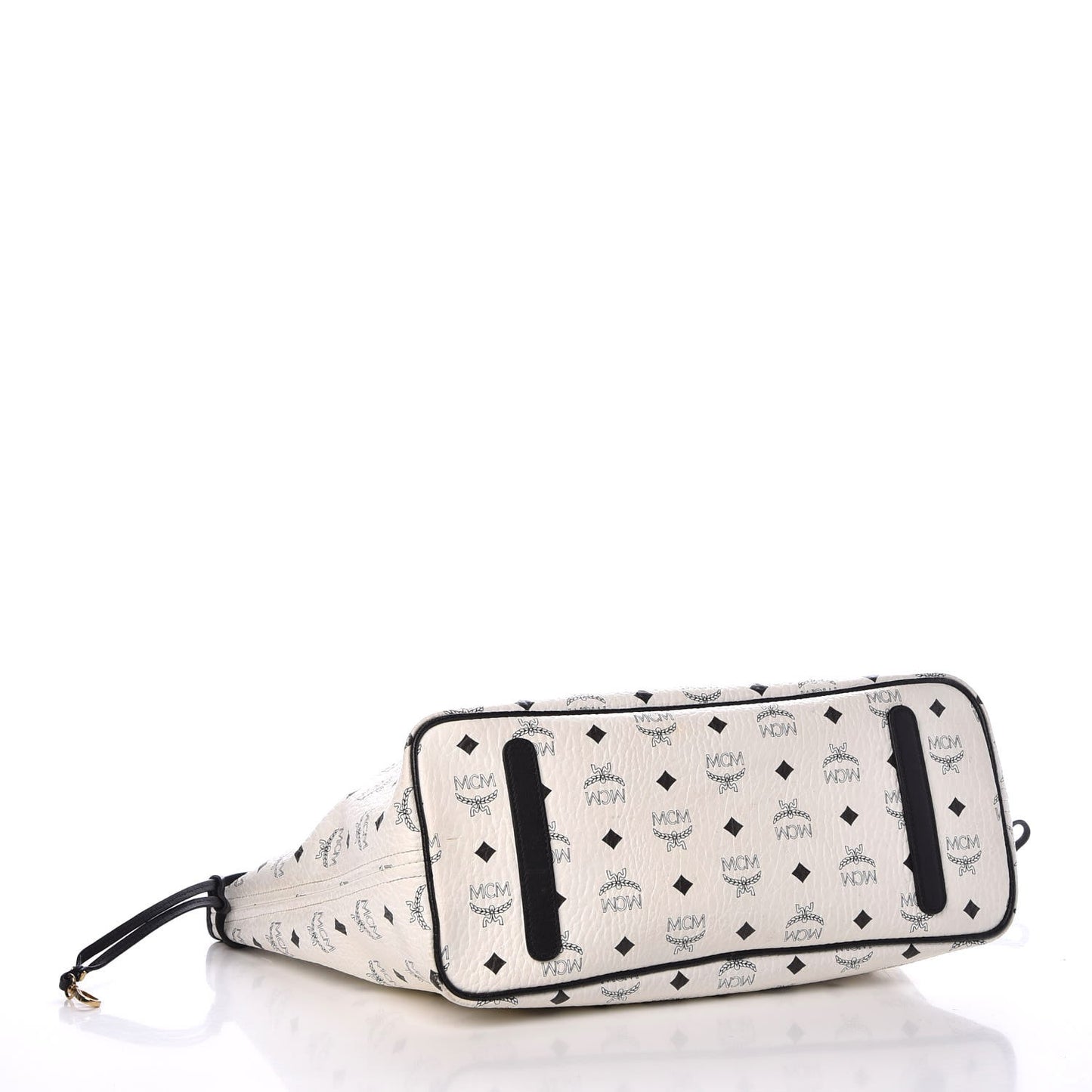 Visetos Medium Project Reversible Shopper Tote White