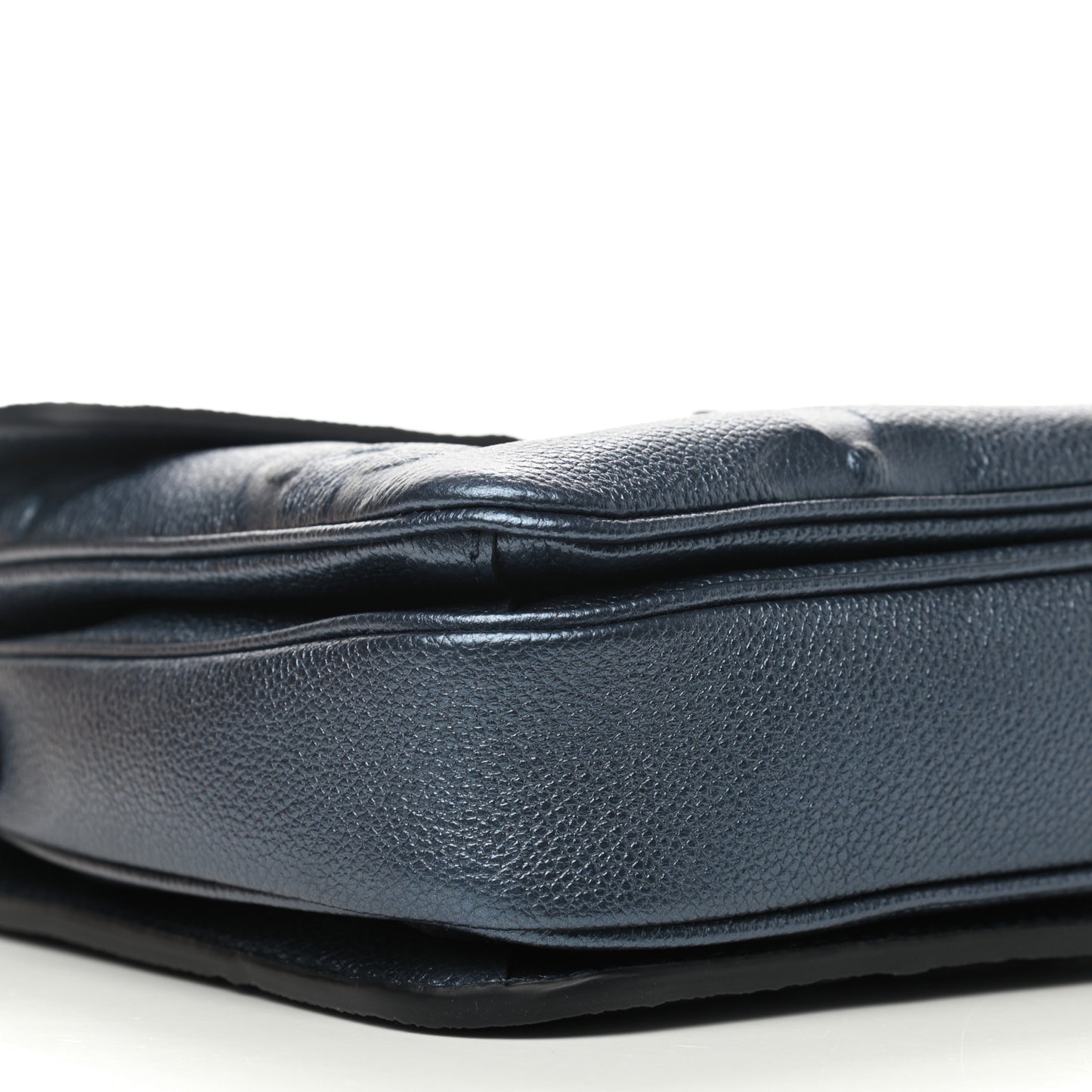 Metallic Empreinte Monogram Giant Pochette Metis Navy Nacre
