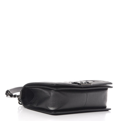 Chanel Caviar Quilted Medium Boy Flap So Black 4 of 11
