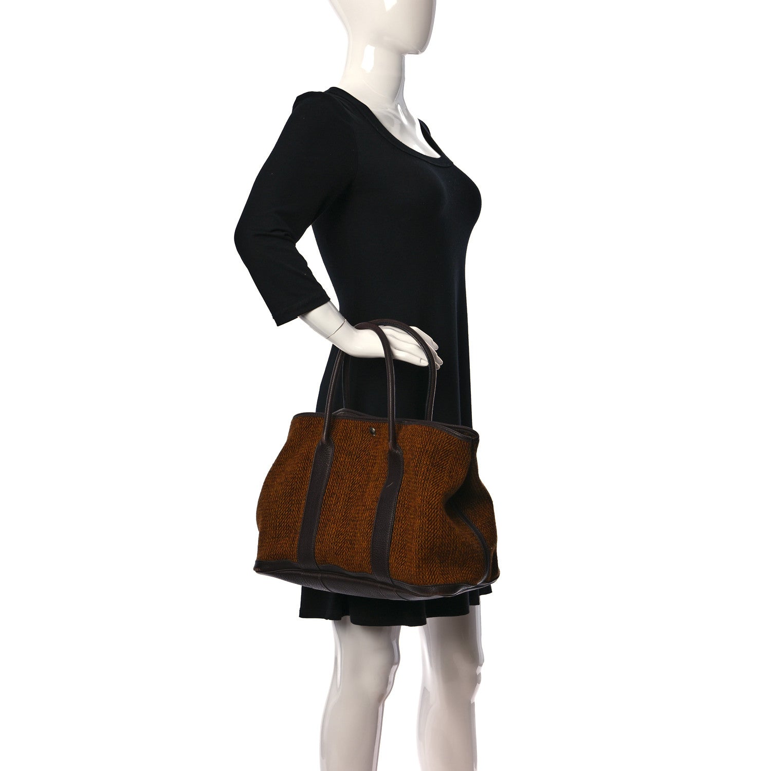 Hermes Ribbed Wool Negonda Garden Party 36 MM 2 of 20