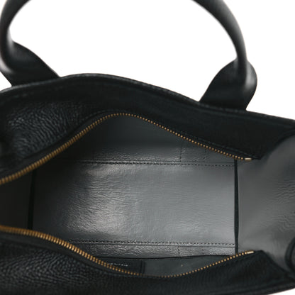 Marc Jacobs Grained Calfskin Small The Tote Bag Black 5 of 8