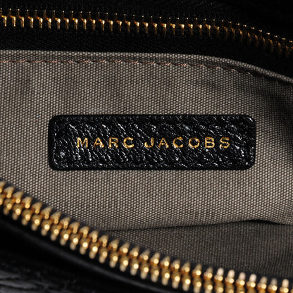Marc Jacobs Lacquered Lambskin The Large Single Flap Black 6 of 9