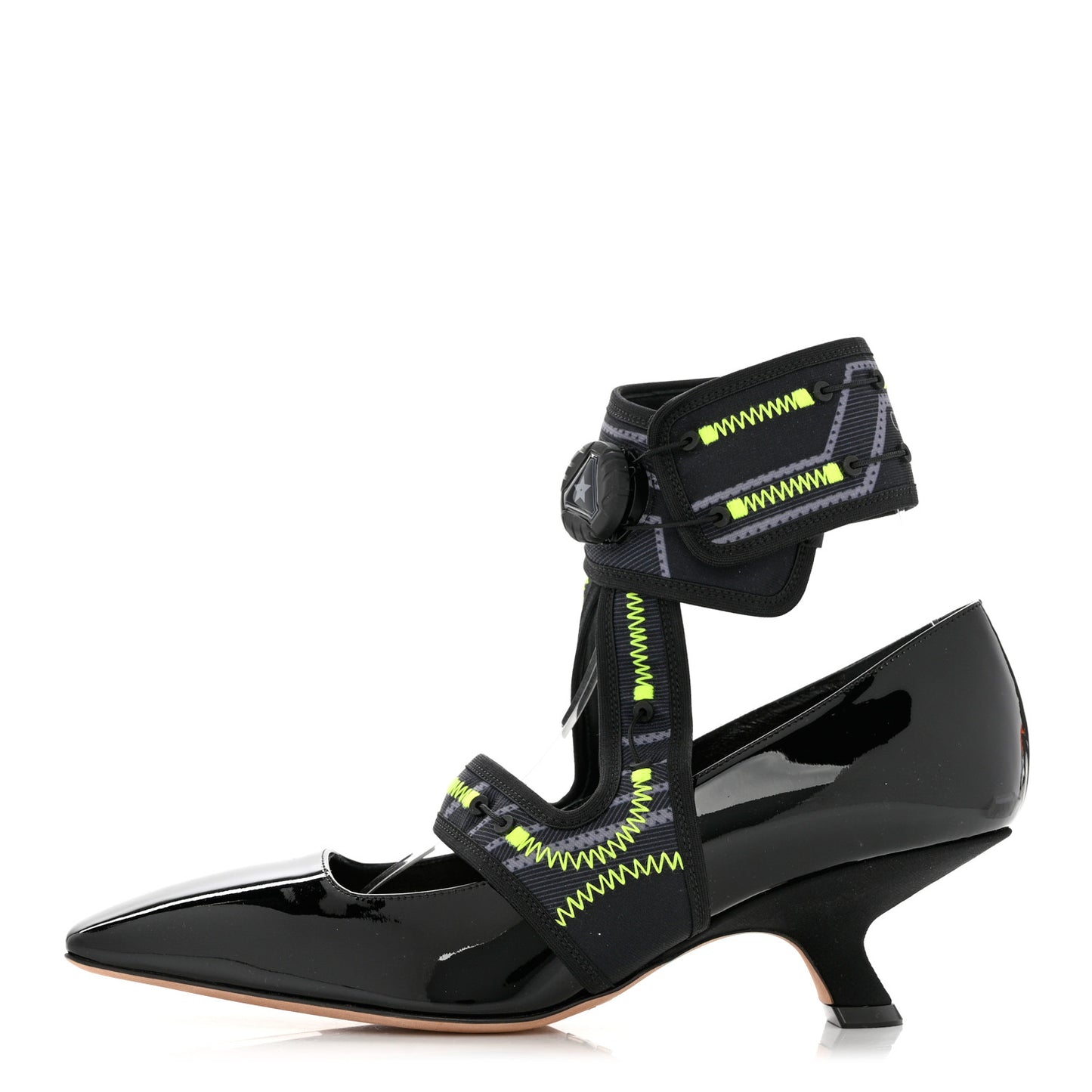 Patent Dior 62-22 Pumps 38.5 Black