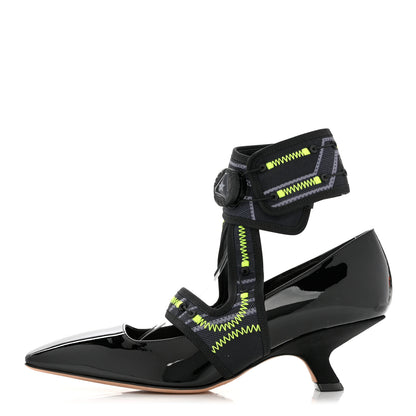 Christian Dior Patent Dior 62-22 Pumps 38.5 Black 1 of 9