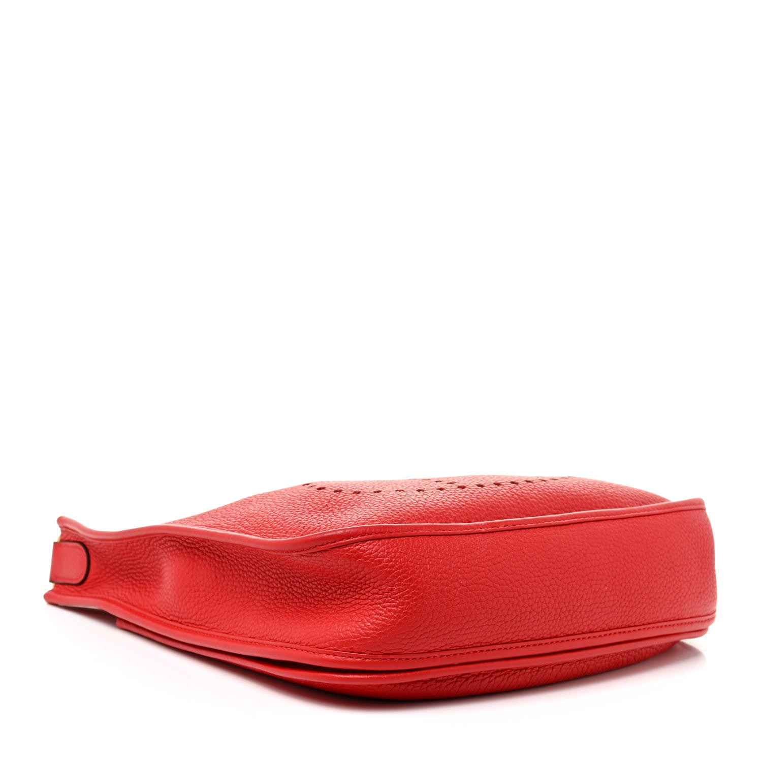 Hermes Taurillon Clemence Evelyne III PM Rouge De Coeur 6 of 29