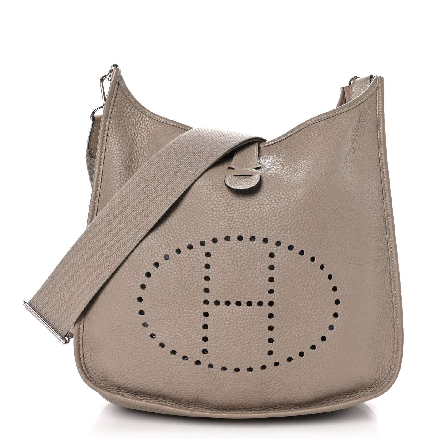 Hermes Taurillon Clemence Evelyne III PM Gris Tourterelle 1 of 9