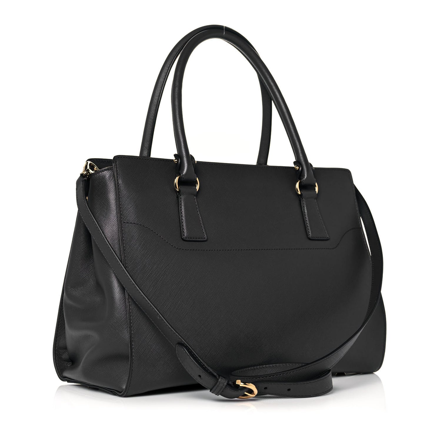 Saffiano Large Beky Tote Gray