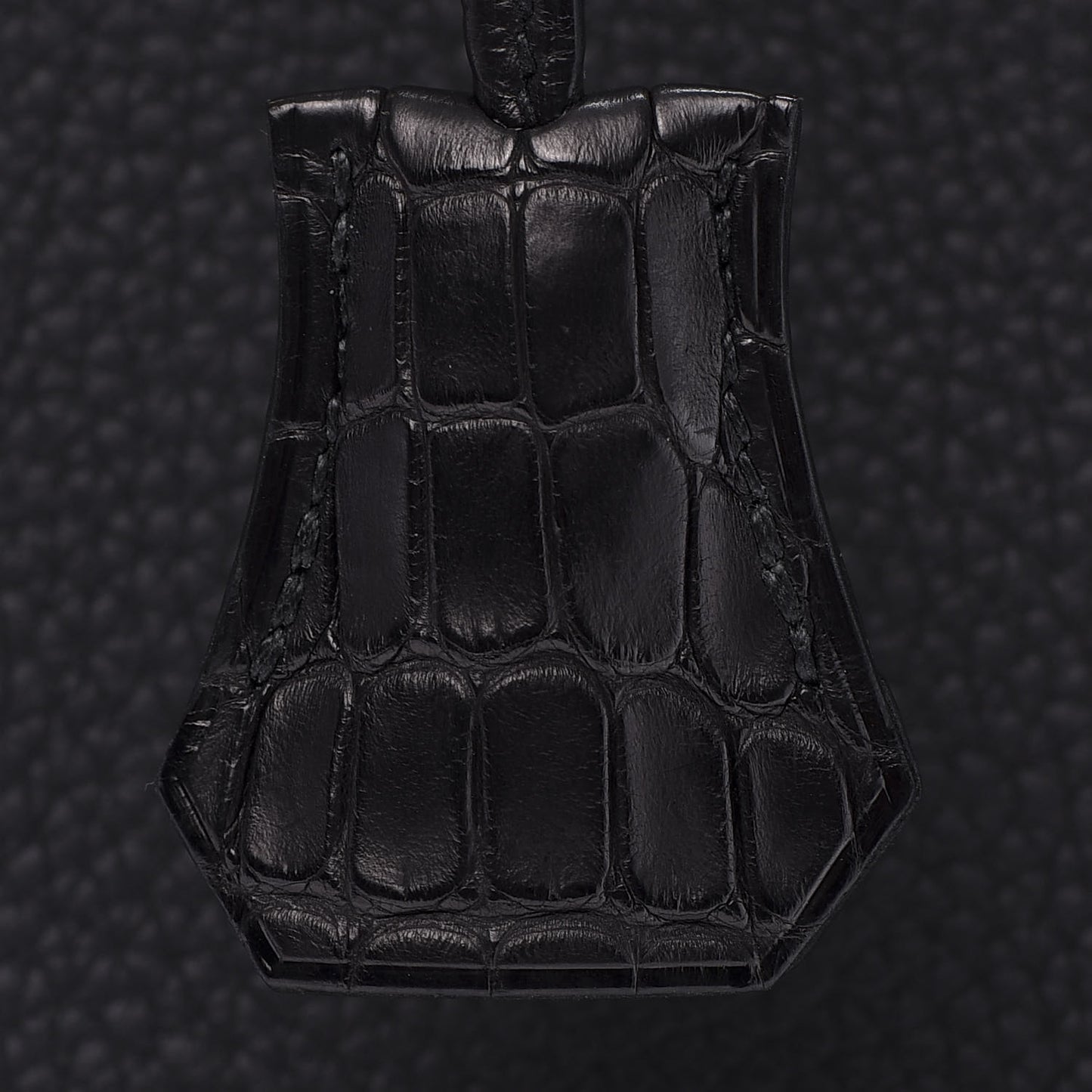 Togo Matte Alligator Birkin Touch 30 Black