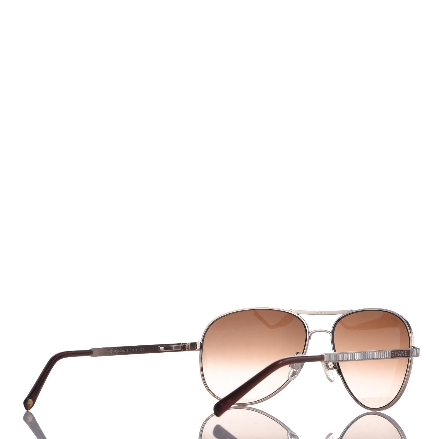 Chanel Crystal Sunglasses 4121-B Brown 4 of 8